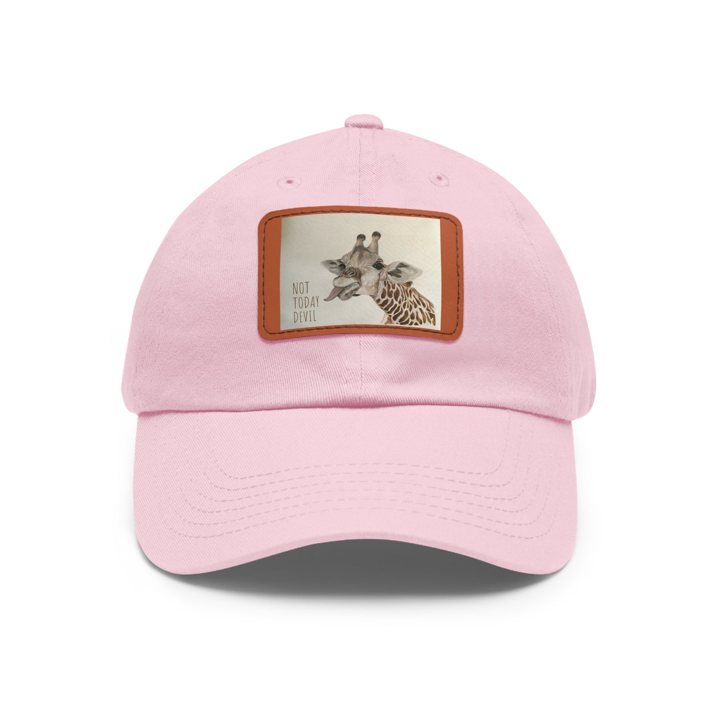 Not Today, Devil Funny Giraffe Ball Cap
