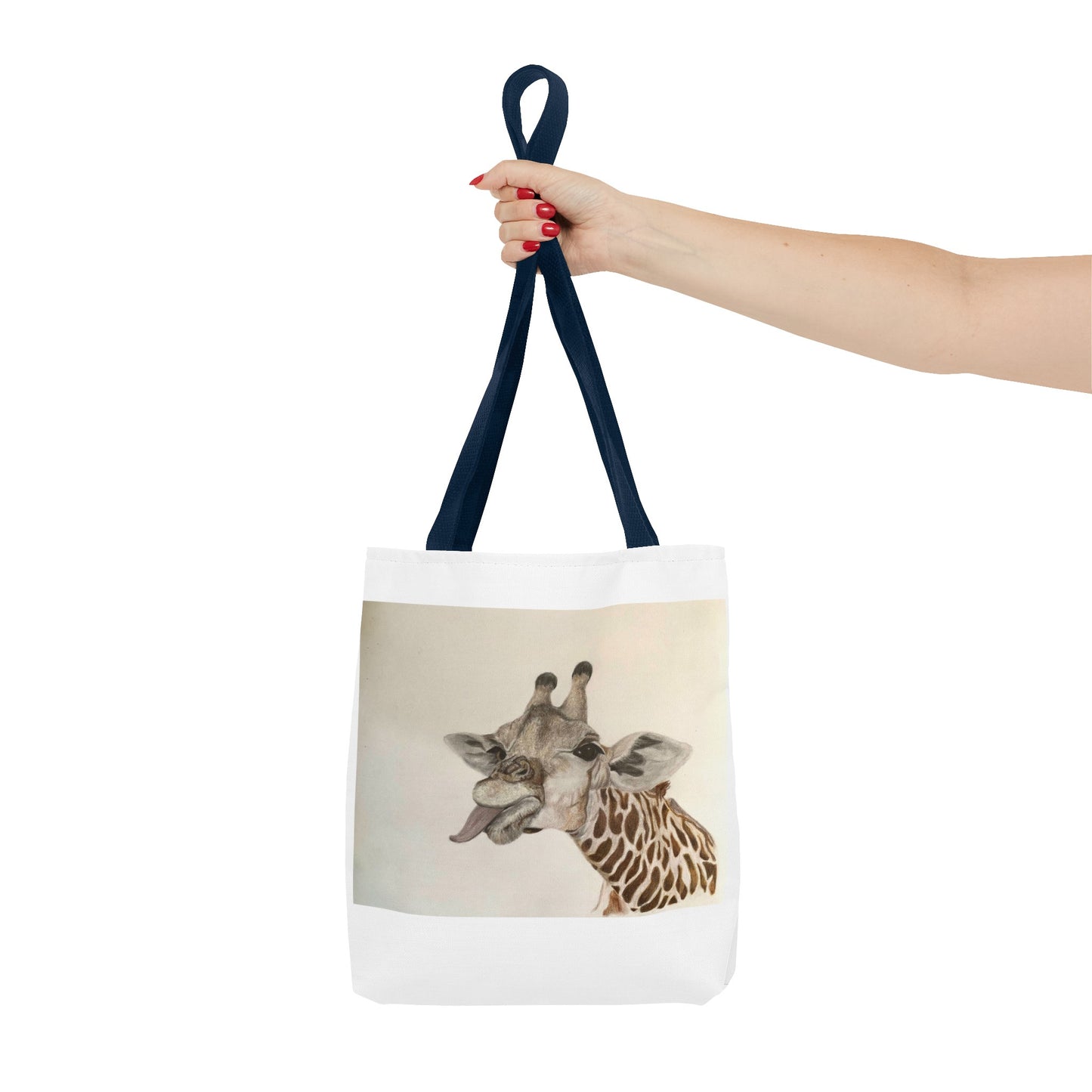 Goofy Giraffe Tote Bag, Beach Bag, Pool bag Book Bag