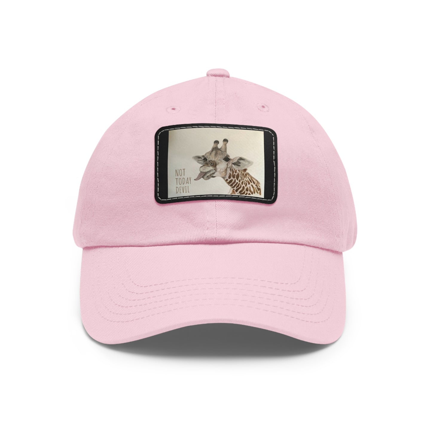 Not Today, Devil Funny Giraffe Ball Cap