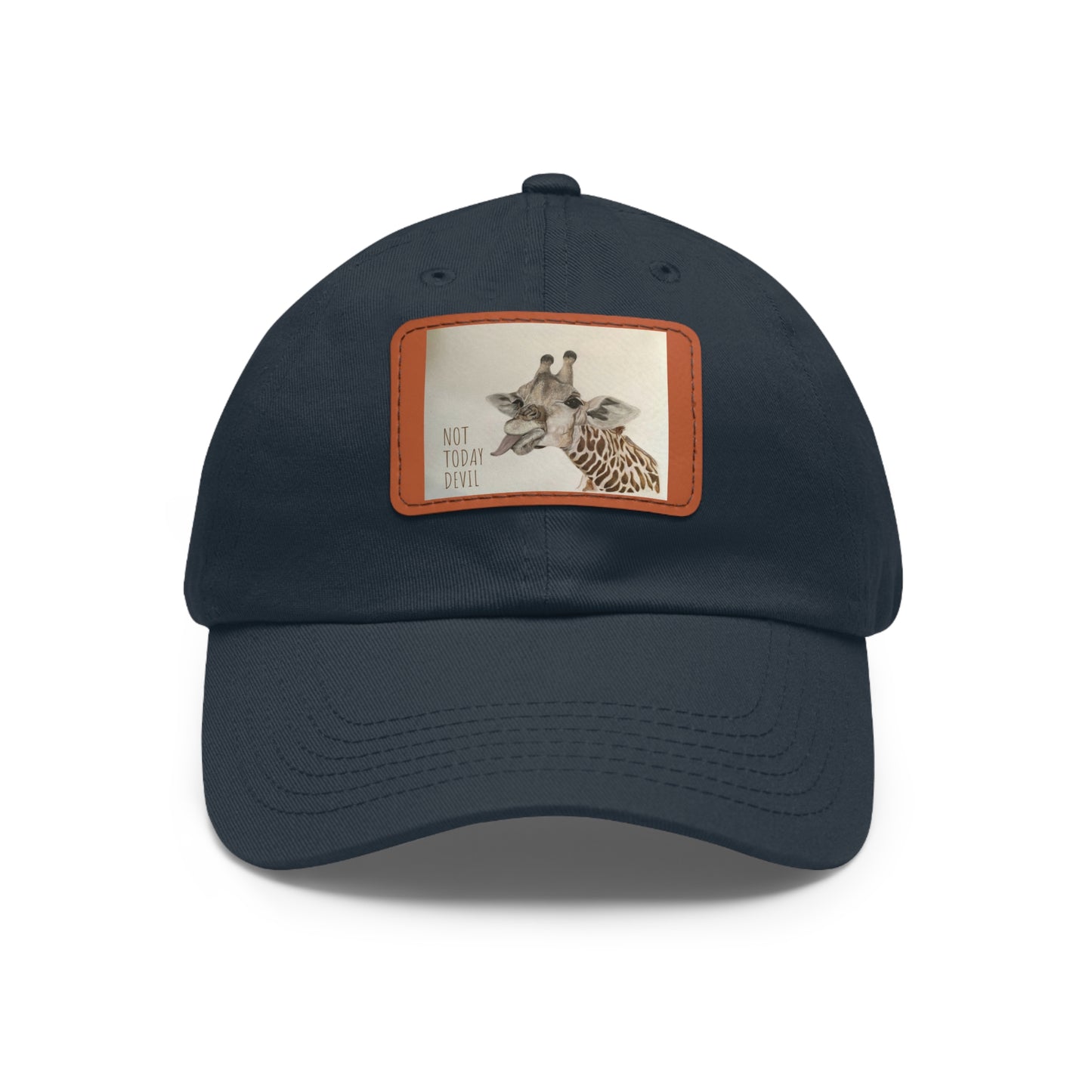 Not Today, Devil Funny Giraffe Ball Cap