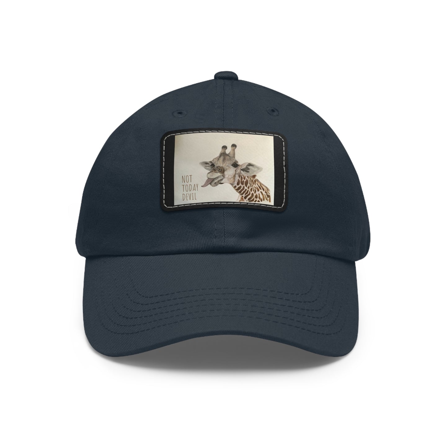Not Today, Devil Funny Giraffe Ball Cap