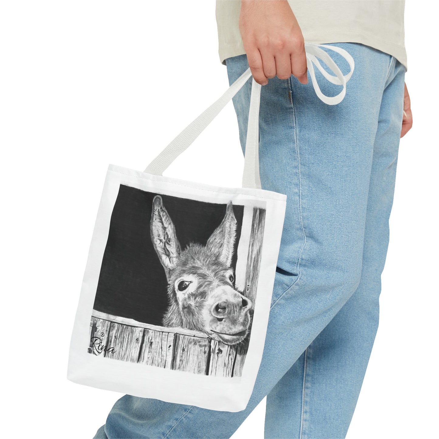 Sweet Donkey Tote Bag, Beach Bag, Pool Bag, Book Bag