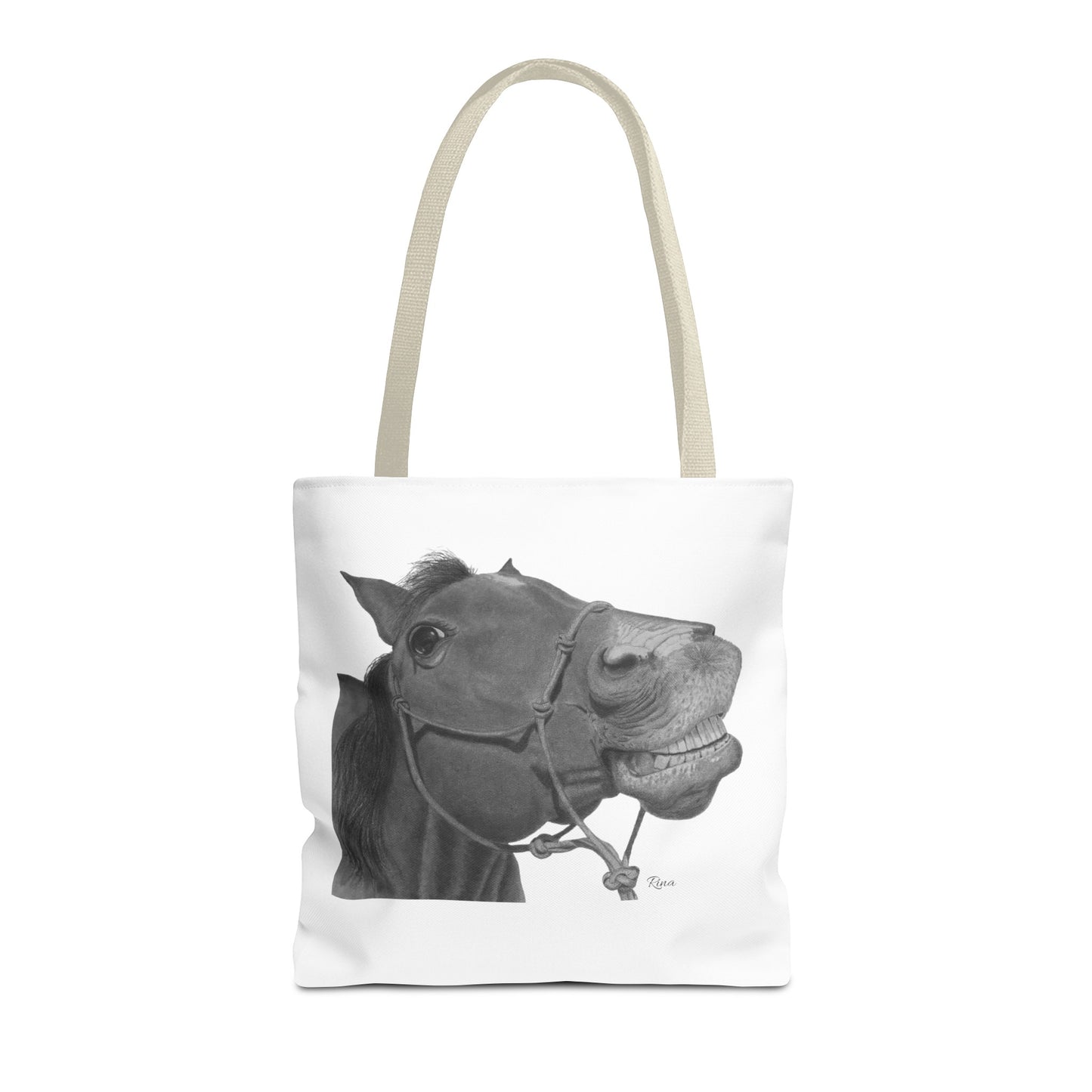 Happy Horse Tote Bag, Beach Tote, Pool Bag, Book Bag