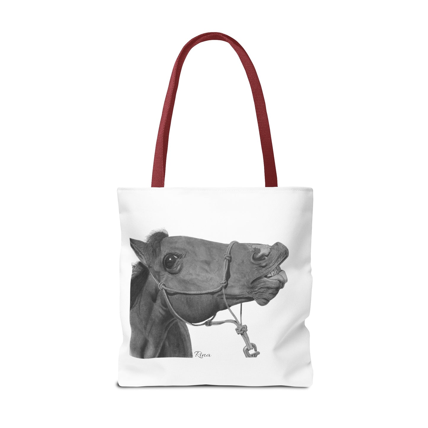 Funny Horse Tote bag, Beach Bag, Pool Bag, Book Bag