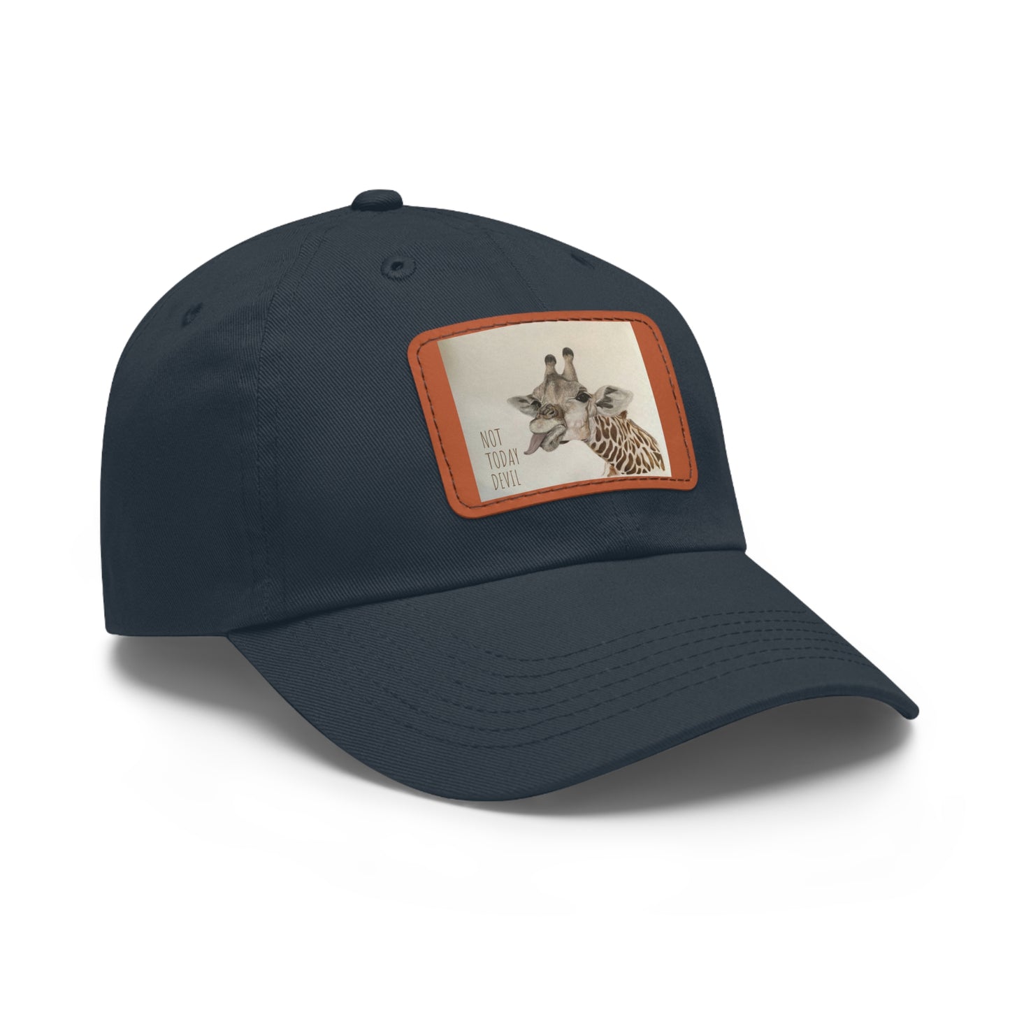 Not Today, Devil Funny Giraffe Ball Cap