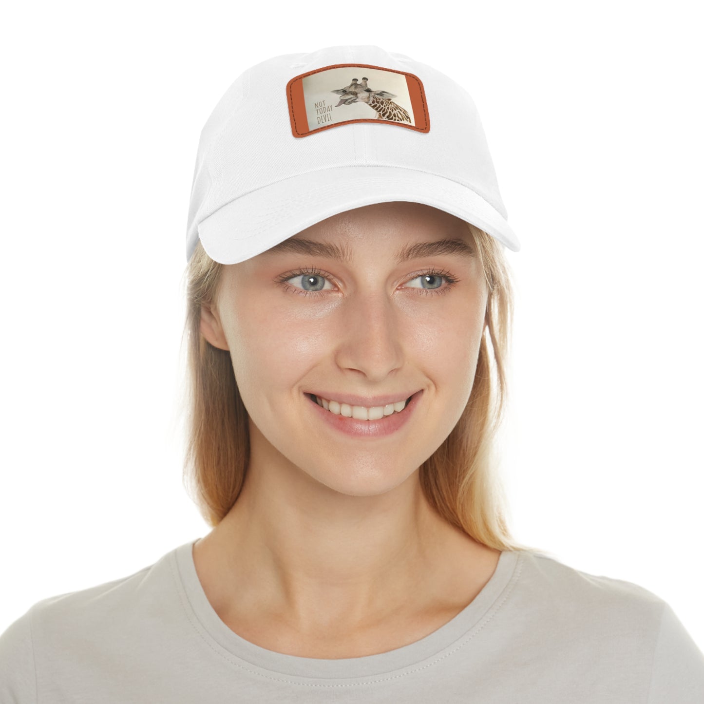 Not Today, Devil Funny Giraffe Ball Cap