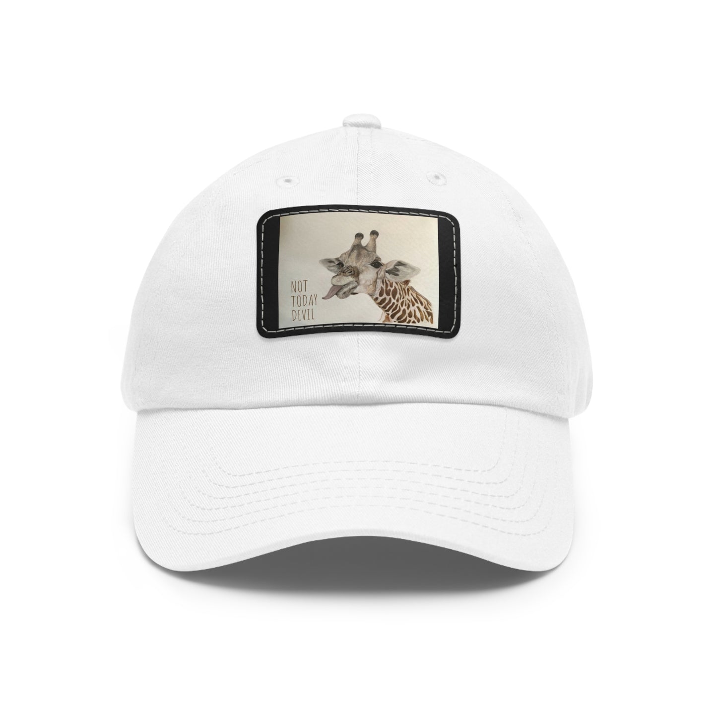 Not Today, Devil Funny Giraffe Ball Cap