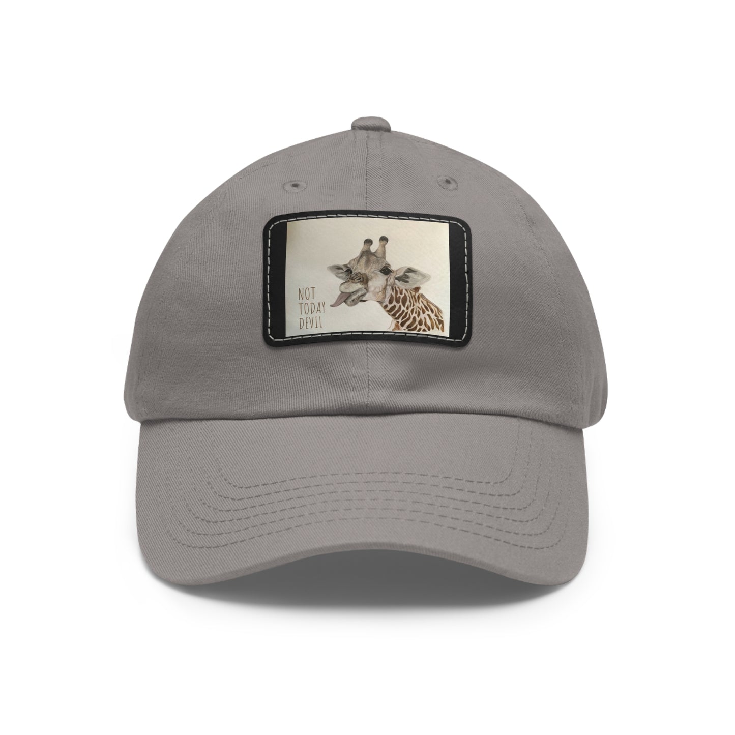 Not Today, Devil Funny Giraffe Ball Cap