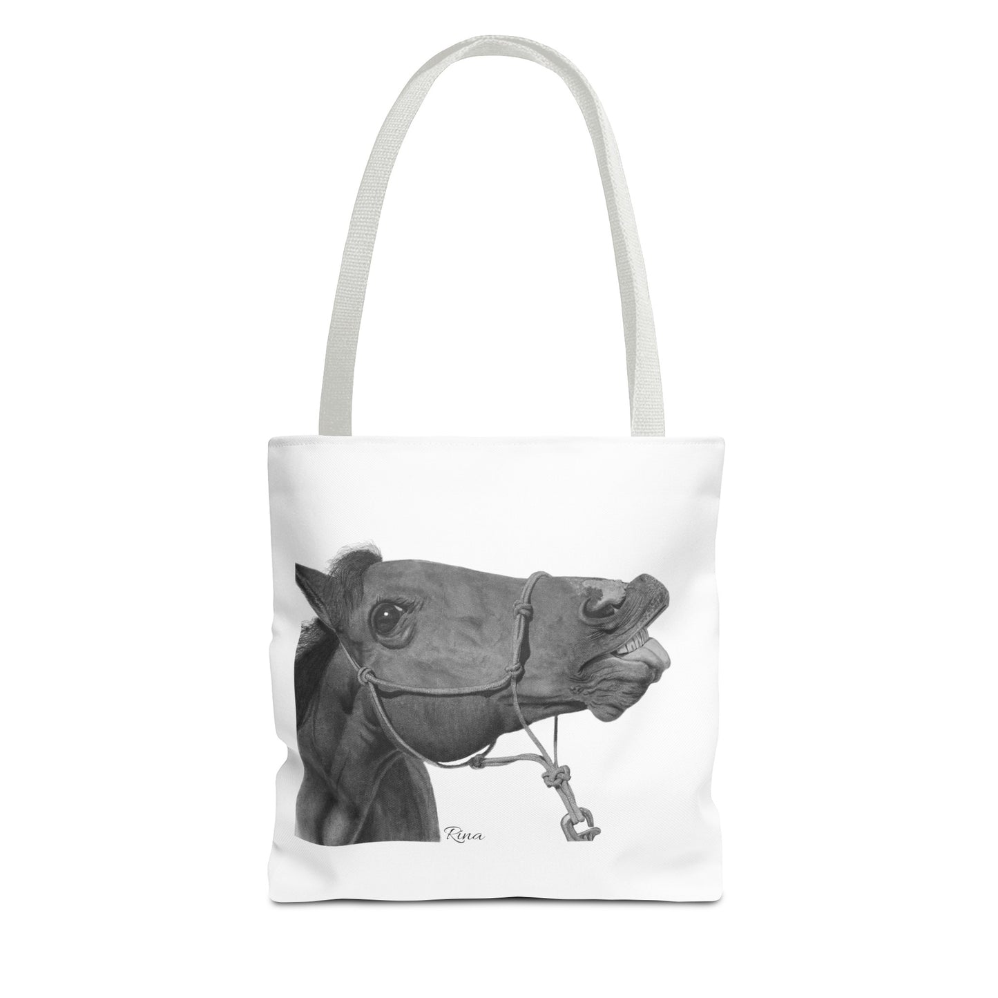 Funny Horse Tote bag, Beach Bag, Pool Bag, Book Bag