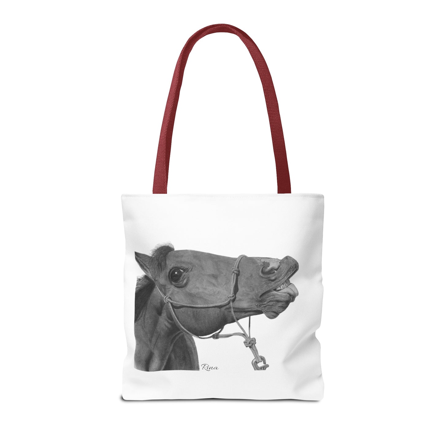 Funny Horse Tote bag, Beach Bag, Pool Bag, Book Bag