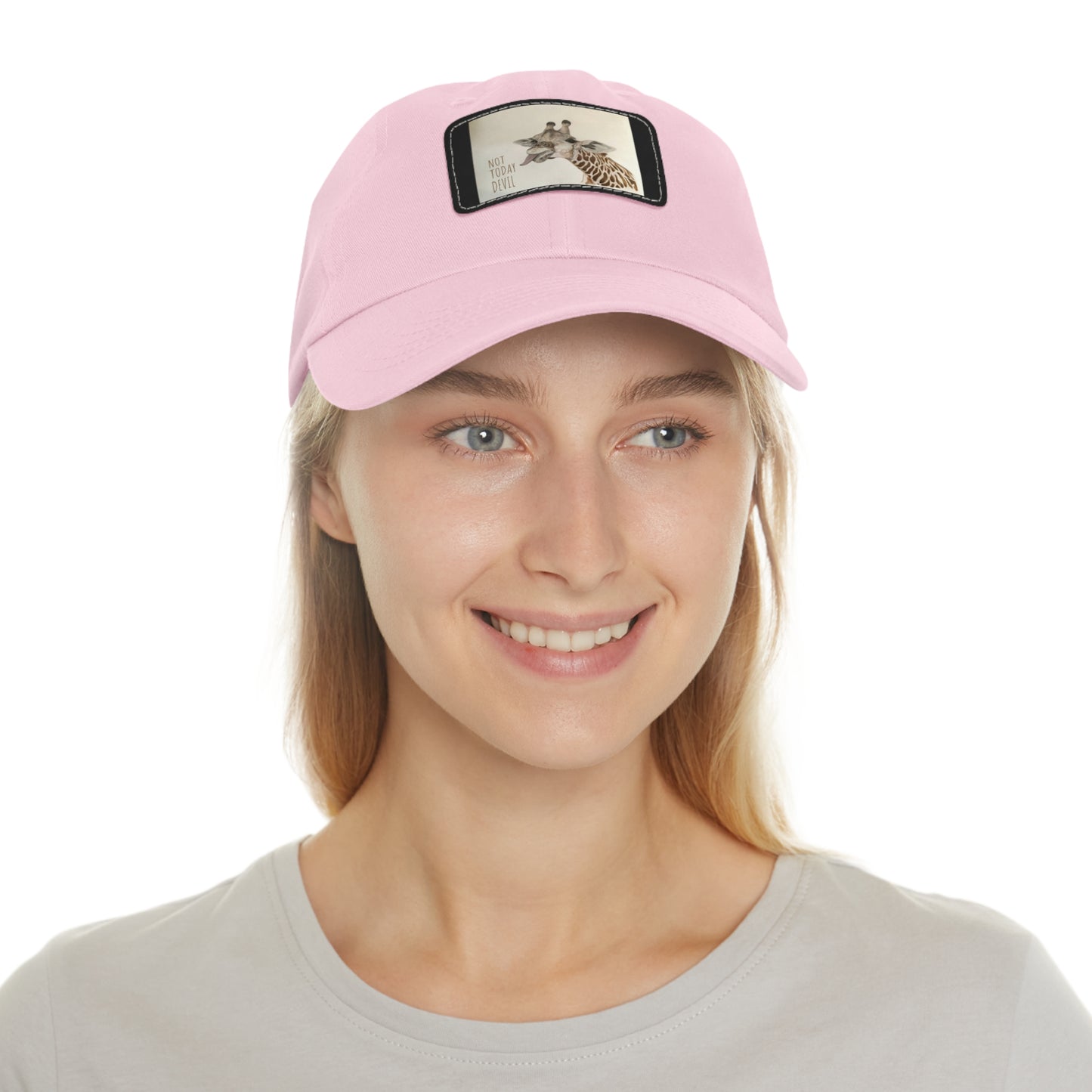 Not Today, Devil Funny Giraffe Ball Cap