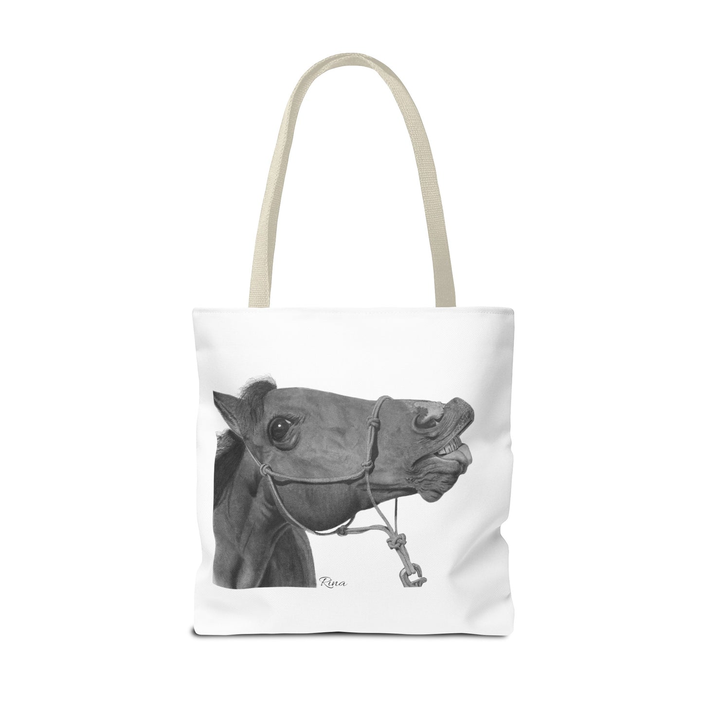 Funny Horse Tote bag, Beach Bag, Pool Bag, Book Bag