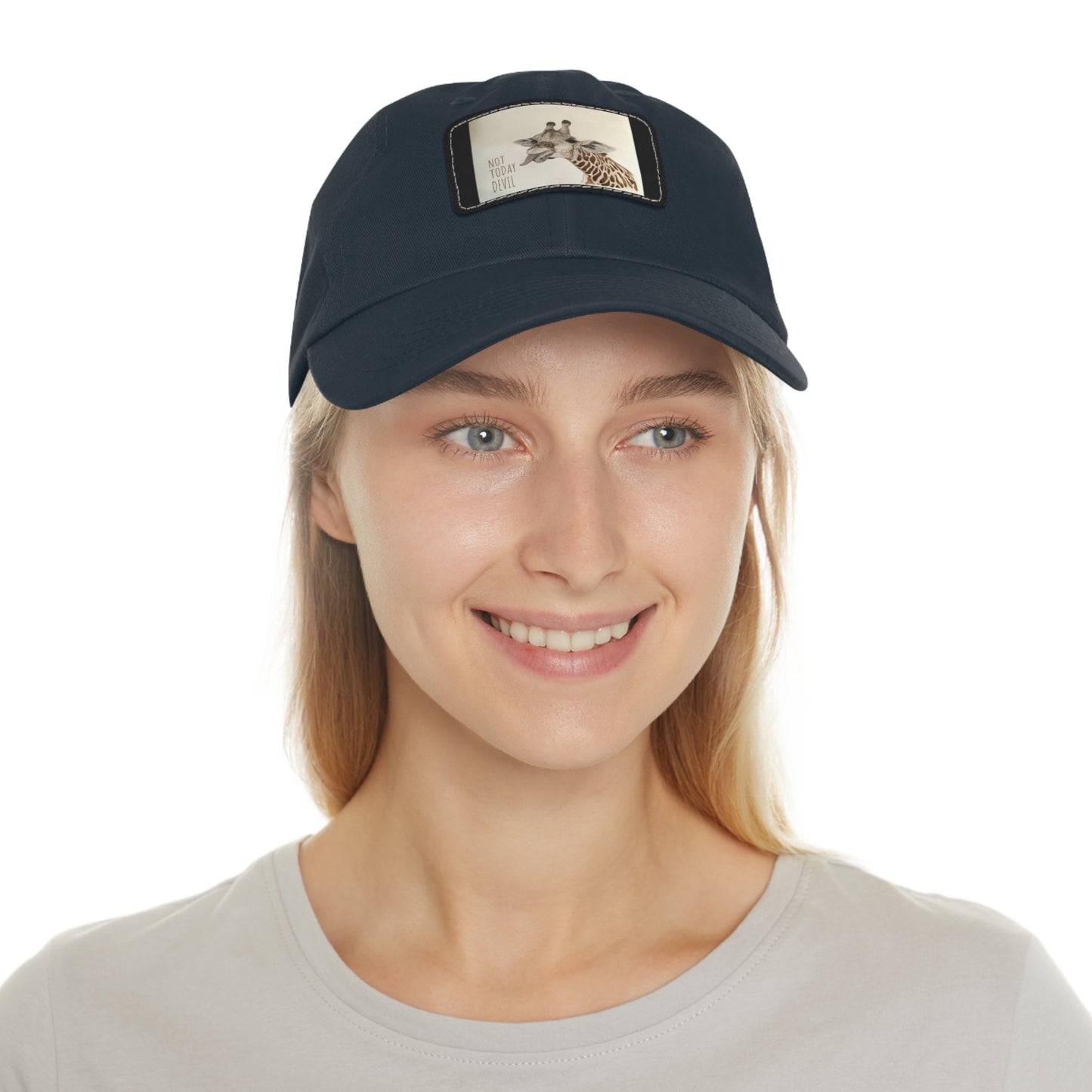 Not Today, Devil Funny Giraffe Ball Cap