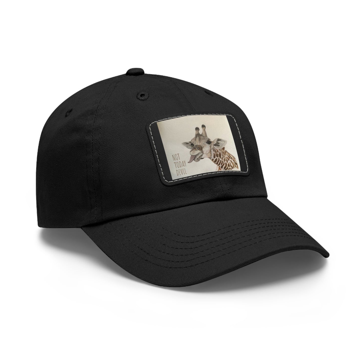 Not Today, Devil Funny Giraffe Ball Cap