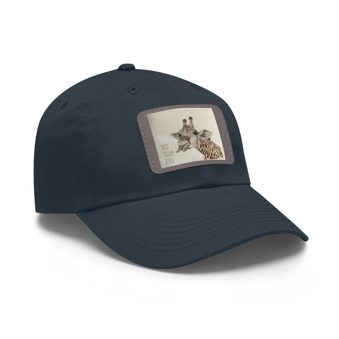 Not Today, Devil Funny Giraffe Ball Cap