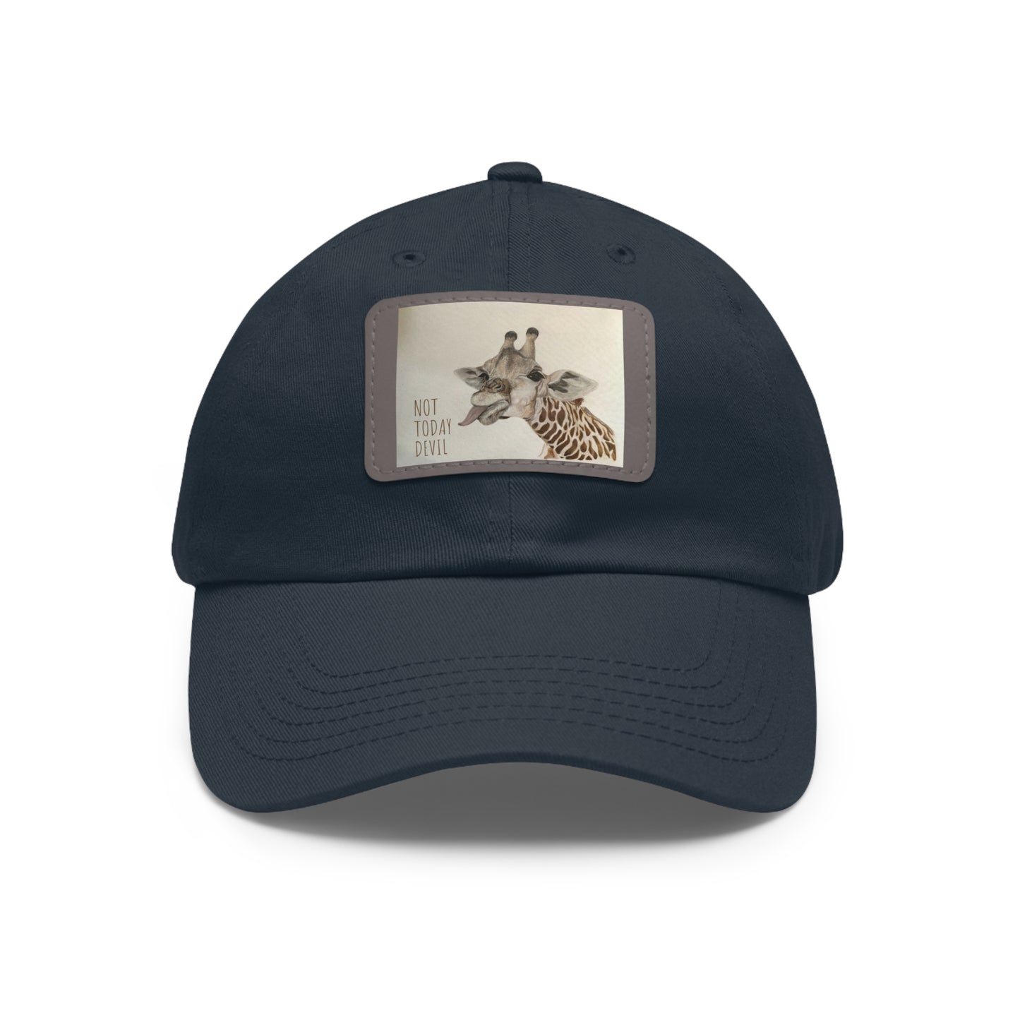 Not Today, Devil Funny Giraffe Ball Cap