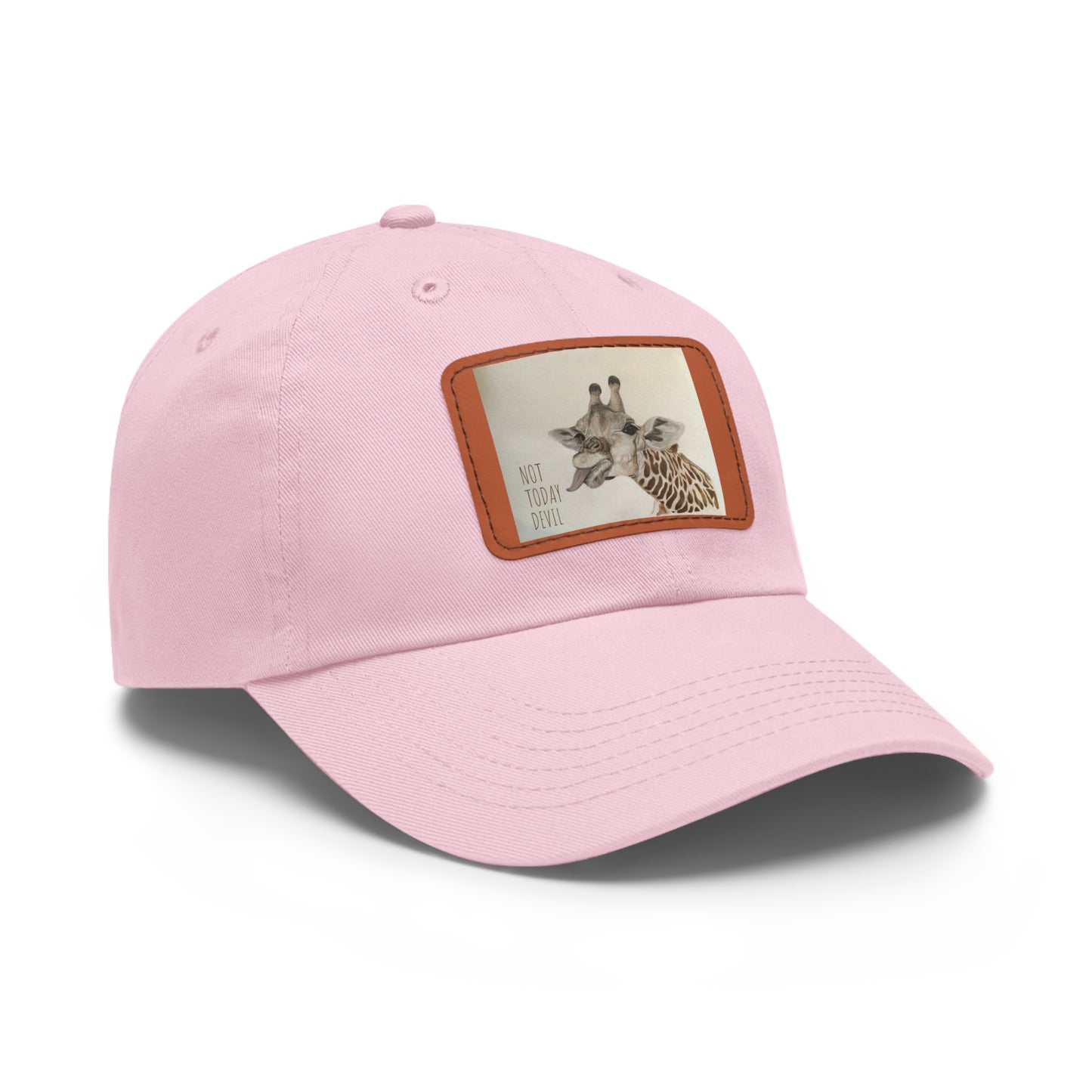 Not Today, Devil Funny Giraffe Ball Cap