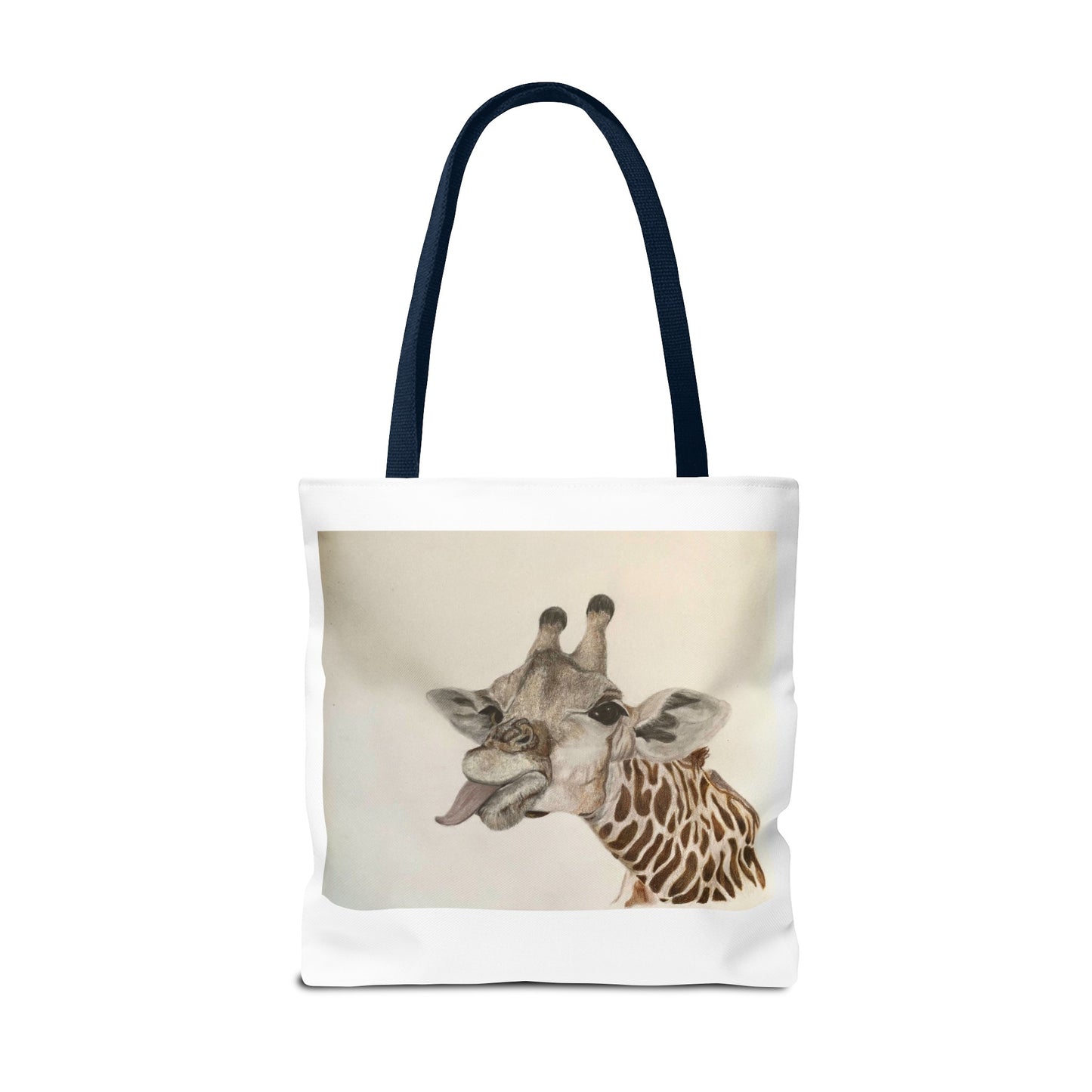 Goofy Giraffe Tote Bag, Beach Bag, Pool bag Book Bag