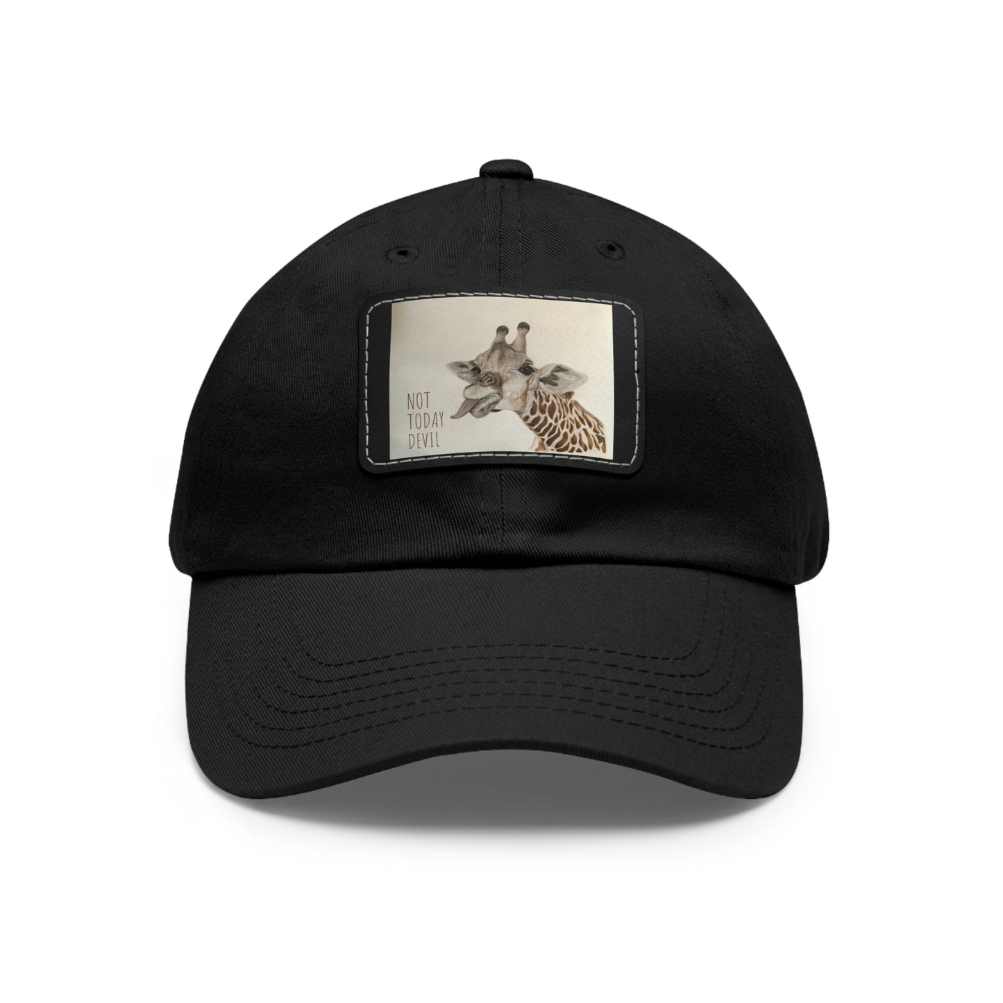 Not Today, Devil Funny Giraffe Ball Cap