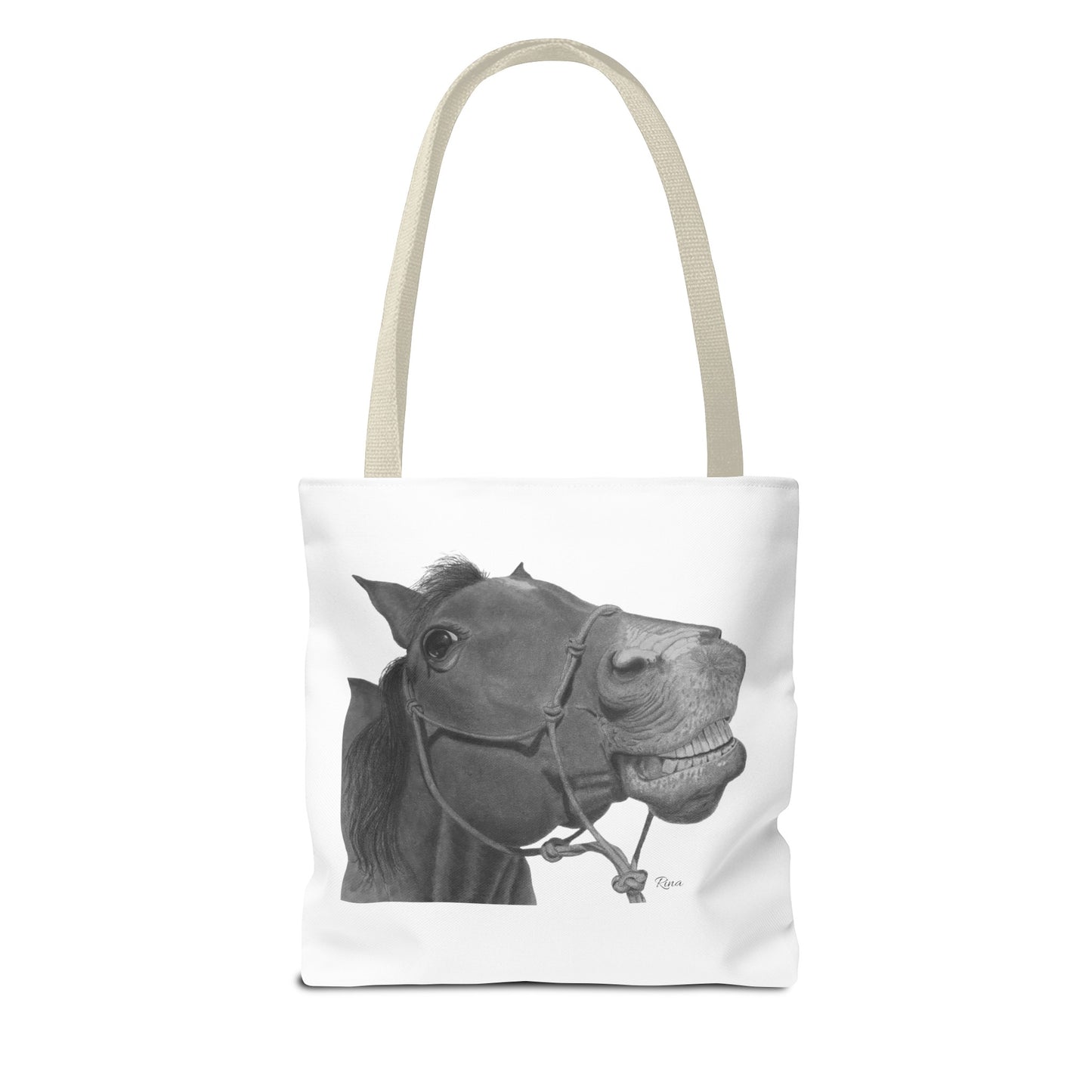 Happy Horse Tote Bag, Beach Tote, Pool Bag, Book Bag