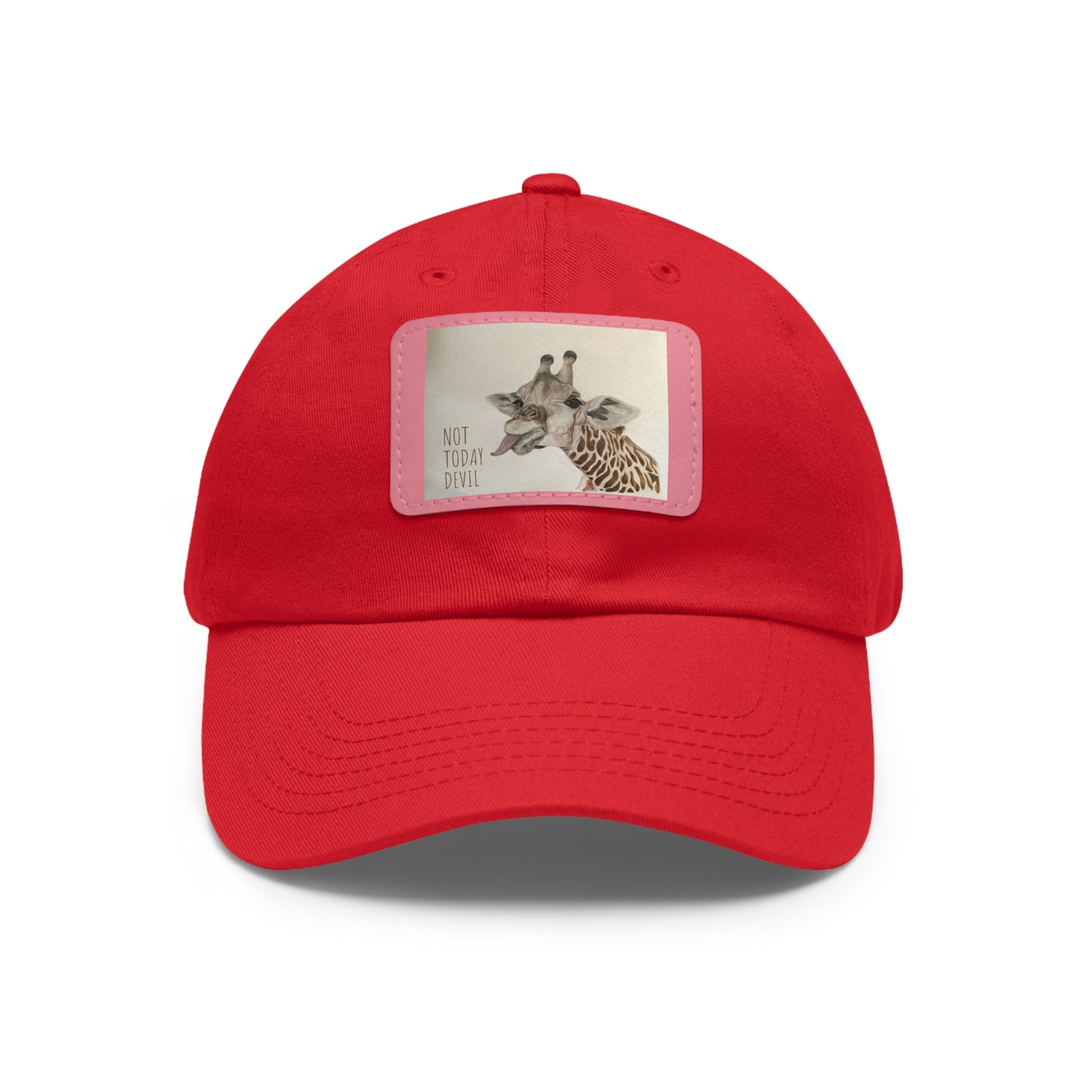 Not Today, Devil Funny Giraffe Ball Cap