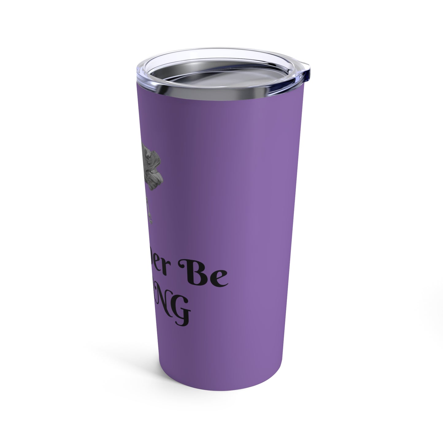 Id Rather Be Riding Funny Horse Tumbler 20oz (Purple) Gift For Horse Lover Western Tumbler