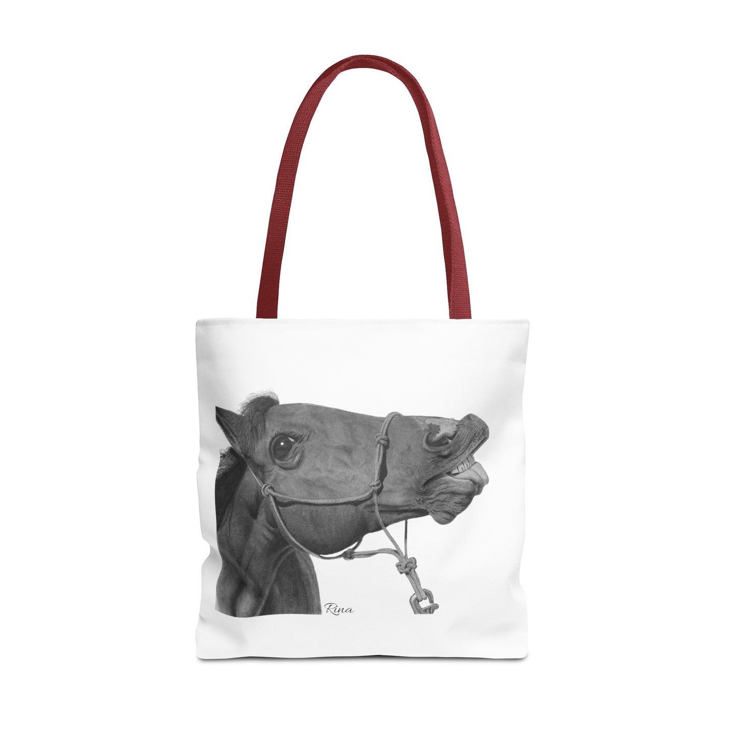 Funny Horse Tote bag, Beach Bag, Pool Bag, Book Bag